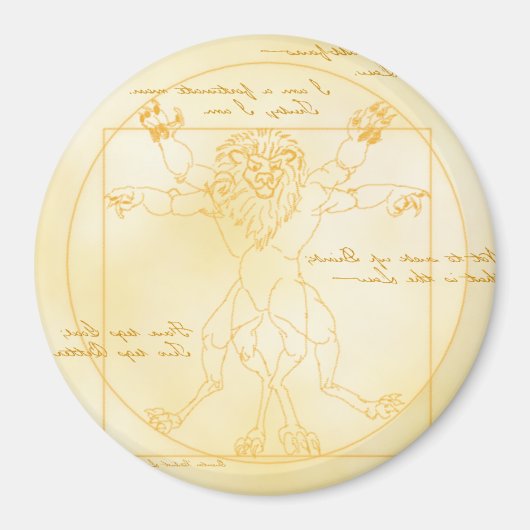 Aimant LEOMORPHIQUE DA VINCI (Devant)