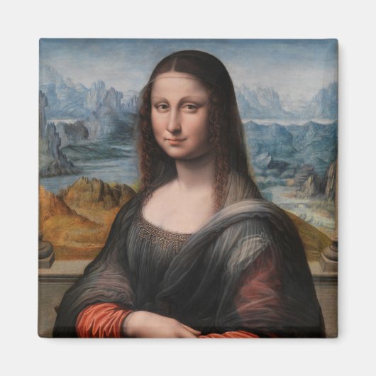 Aimant Léonard de Vinci | Lisa (Devant)