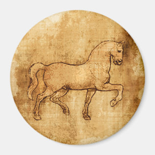 Aimant Leonardo Da Vinci Horse Art