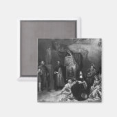 Aimant Leonardo da Vinci peint la Gioconda (Recto/Verso)