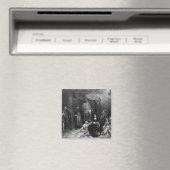 Aimant Leonardo da Vinci peint la Gioconda (In Situ (Lave-vaisselle))