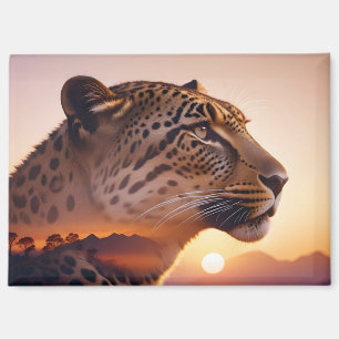 Aimant Leopard Double exposition Nature animale Nature sa