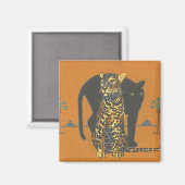 Aimant Leopard et Panther (Recto/Verso)