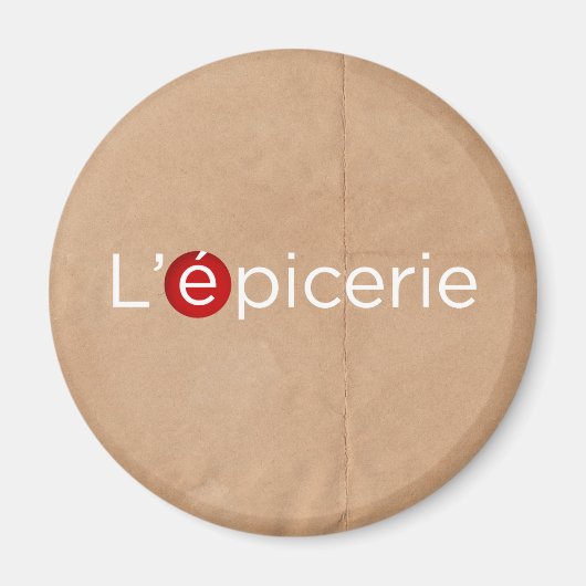 Aimant L'Épicerie (Devant)