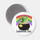 Aimant "Lepricon Inc." Magnet1 (Recto/Verso)