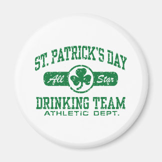 Aimant L'équipe de boisson de la Saint-Patrick