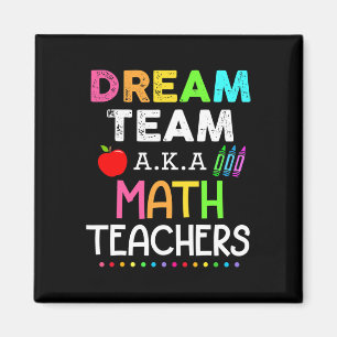 Aimant L'équipe de rêve des profs de maths aka profs de m
