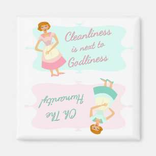 Aimant Les 2 extrémités de la vaisselle