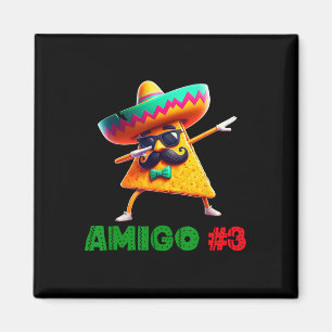 Aimant Les 3 Trois Amis Cinco De Mayo Ami #3 Groupe Ma