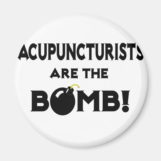 Aimant Les Acupuncturistes Sont La Bombe ! (Devant)