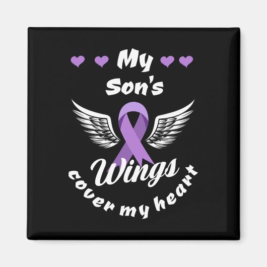 Aimant Les ailes de mon fils couvrent ma conscience de l' (Devant)