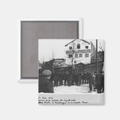 Aimant Les alentours de la Maison des Syndicats, (Recto/Verso)