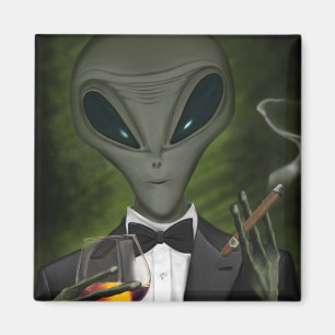 Aimant Les aliens ont obtenu l'aimant de classe