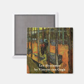 Aimant Les Alyscamps (cimetière) par Vincent van Gogh (Recto/Verso)