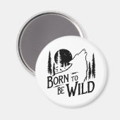 Aimant Les amateurs d'aventure Born To Be Wild (Recto/Verso)