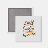 Aimant Les amateurs de café tous les jours (Recto/Verso)
