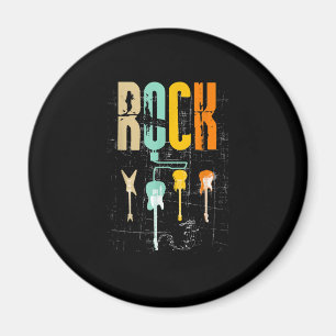 Aimant Les amateurs de guitare Style rétro Cadeau Pou