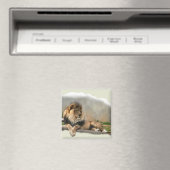 Aimant Les amateurs de lions et cadeaux d'art (In Situ (Lave-vaisselle))