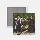 Aimant Les Ambassadeurs de Hans Holbein le Jeune (Recto/Verso)