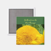 Aimant Les amies sont la meilleure thérapie! cadeaux aima (Recto/Verso)