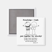 Aimant Les amis de l'éternité (Recto/Verso)