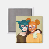 Aimant Les amis de Yip (Recto/Verso)