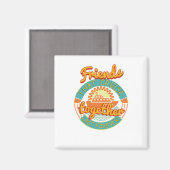 Aimant Les amis qui croisent ensemble Restent ensemble Cr (Recto/Verso)