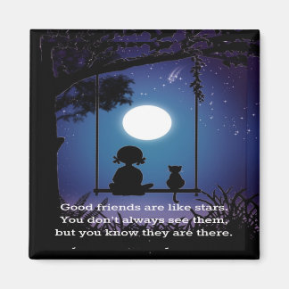 Aimant Les amis sont comme les étoiles