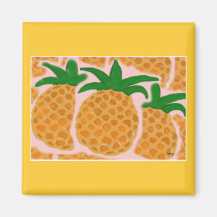 Aimant Les ananas ajustent l'aimant
