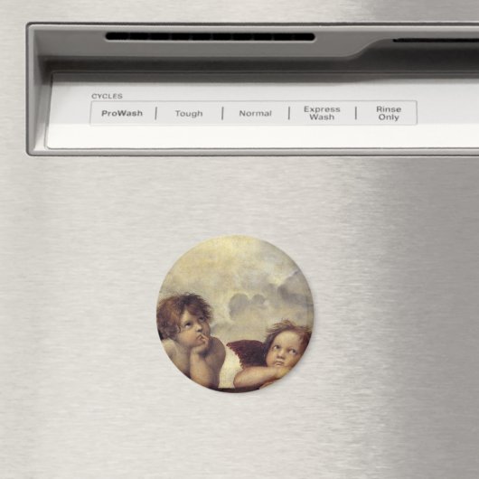 Aimant Les anges de Raphaël (In Situ (Lave-vaisselle))