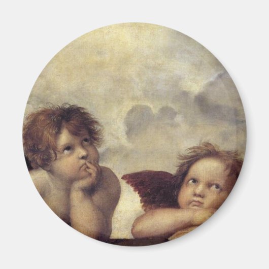 Aimant Les anges de Raphaël (Devant)
