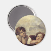 Aimant Les anges de Raphaël (Recto/Verso)