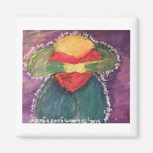 Aimant Les anges dont vous avez besoin (Devant)