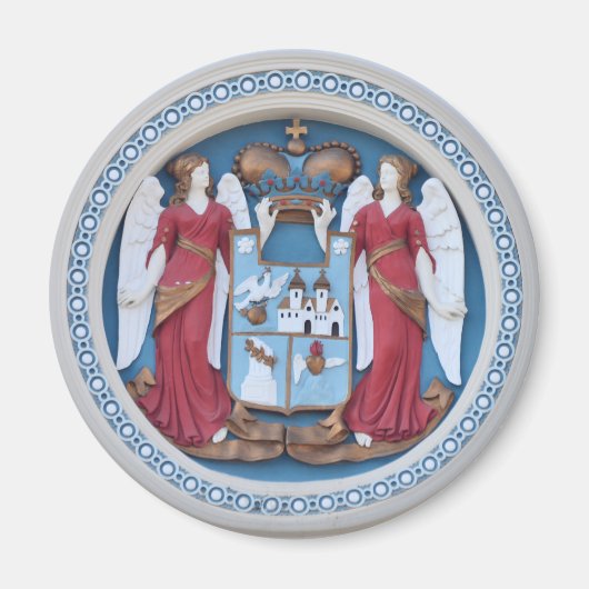 Aimant les anges orthodoxes scellement religion symbole s (Devant)