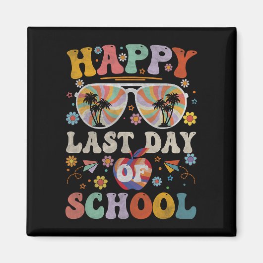 Aimant les années 70 Joyeuse Dernière Journée De L'École (Devant)