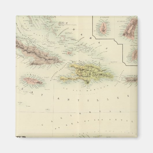 Aimant Les Antilles (Devant)