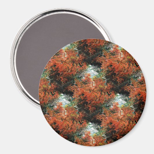 Aimant Les arbres d'automne....... (Recto/Verso)