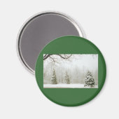 Aimant Les arbres d'hiver (Recto/Verso)