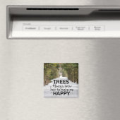 Aimant Les arbres savent toujours comment me rendre heure (In Situ (Lave-vaisselle))