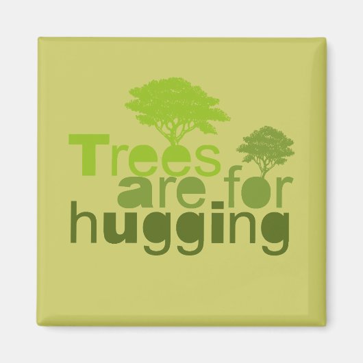 Aimant Les arbres sont pour l'accolade (Devant)