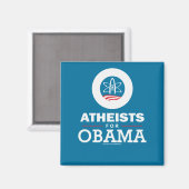Aimant Les athées d'Obama (Recto/Verso)