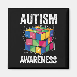 Aimant Les Autistes De sensibilisation sur l'autisme Sout