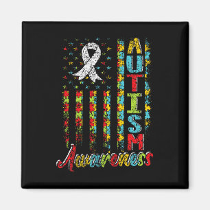 Aimant Les Autistes De sensibilisation sur l'autisme Sout