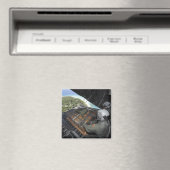 Aimant Les aviateurs poussent une palette de biens donnés (In Situ (Lave-vaisselle))