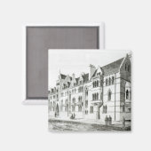 Aimant Les bâtiments Meadow, Christ Church, Oxford (Recto/Verso)