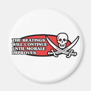 Aimant Les battements continueront jusqu'à ce que le