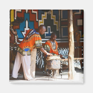 Aimant Les battements de tambour de l'Afrique