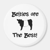 Aimant Les bibelots sont les meilleures vaches Galloway B (Devant)