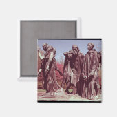 Aimant Les Burghers de Calais (Recto/Verso)