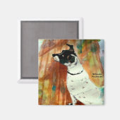 Aimant Les cadeaux PawLoversArt de MClairArt (Recto/Verso)